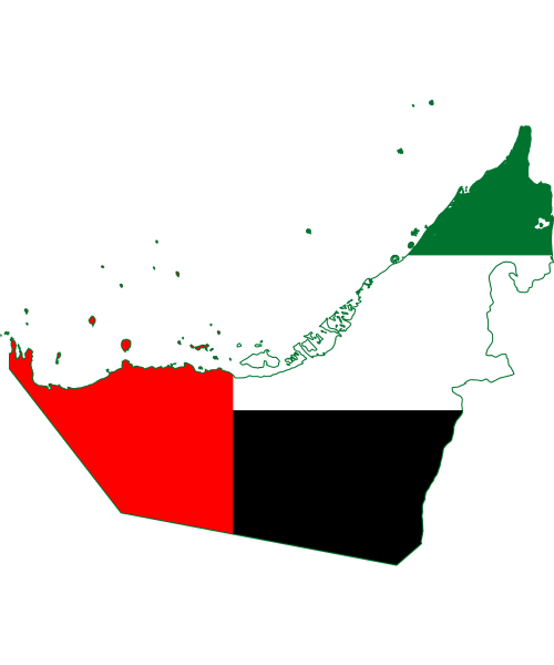 UAE-map